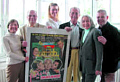 Feierten 50 Jahre Immenhof-Filme in Malente: Karin Klinger (von links, Witwe von Hauptdarsteller Paul Klinger als Jochen von Roth), Karl-Heinz Ebbinghaus (alias m�der Willi), Nicole Br�hl (Tochter von Heidi Br�hl alias 